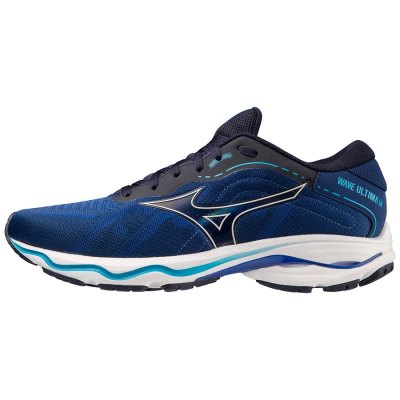 Zapatillas Para Correr Mizuno WAVE Ultima 14 Hombre - Azul Marino / Negros / Turquesa - Chile M189K